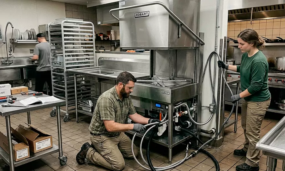 Commercial Dishwasher Installation in Winston-Salem, NC