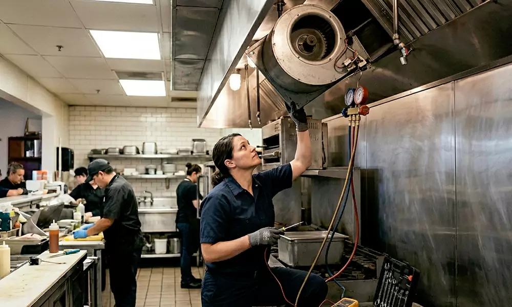Commercial Exhaust Fan Repair in Winston-Salem, NC