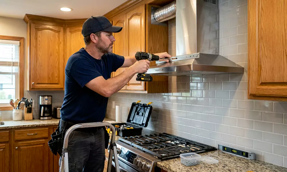 Range Hood Installation in Winston-Salem, NC