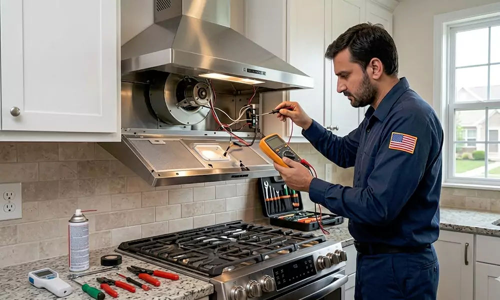 Range Hood Repair in Winston-Salem, NC
