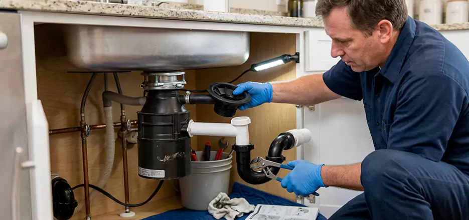 Garbage Disposal Splash Guard and Trap Installation in Winston-Salem