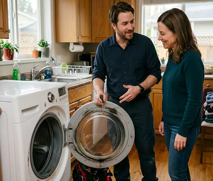 Why Winston-Salem, NC Homeowners Choose Winston-Salem Appliance Pro for Washer Door Seal Replacement?